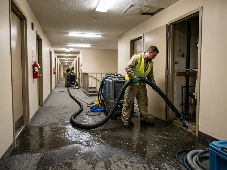 multi-unit-apartment-hallway-f-005 — frequently asked questions, Emergency Burst Pipe Water Extraction & Removal in Park Cen…